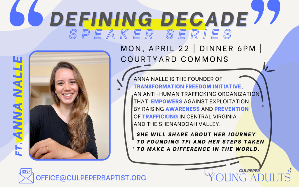 Defining Decades Encouraging Conversations for Young Adults