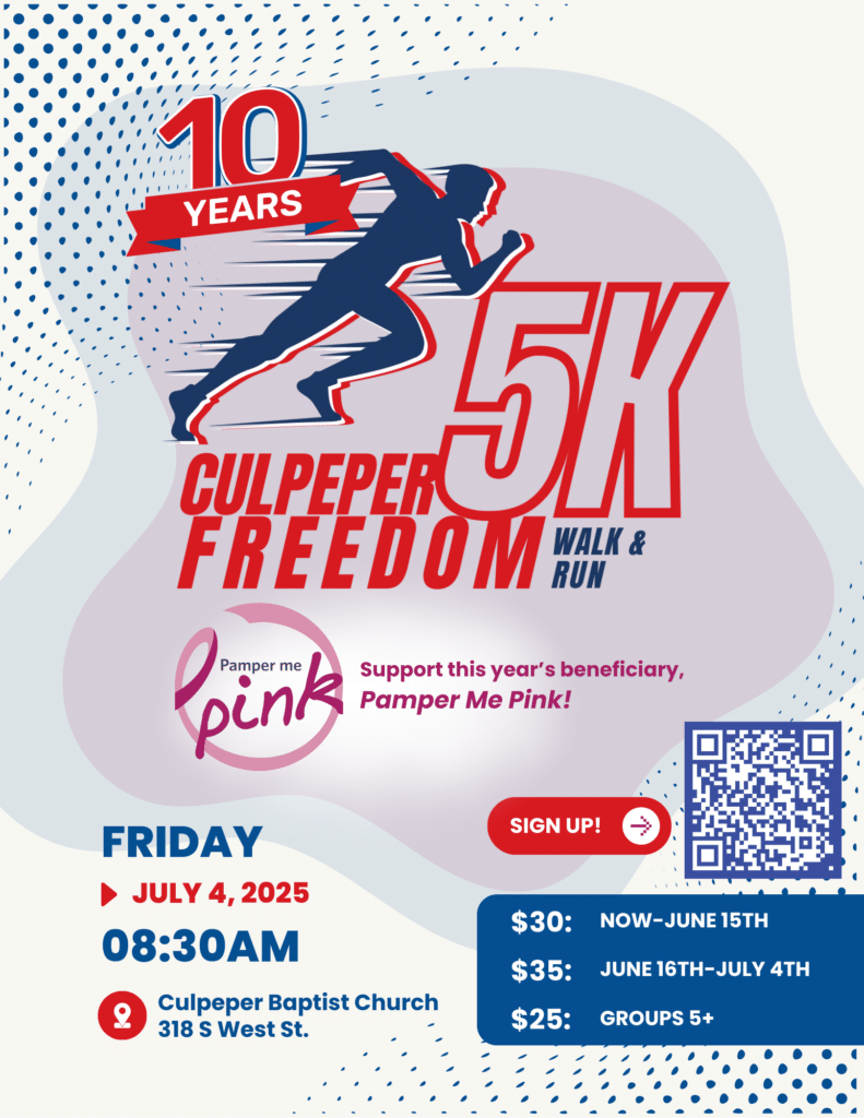 Freedom 5k graphic