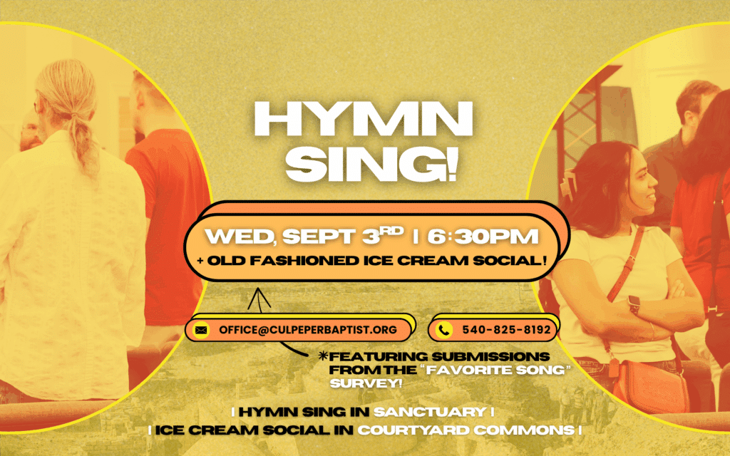 Baptisms & Hymn Sing