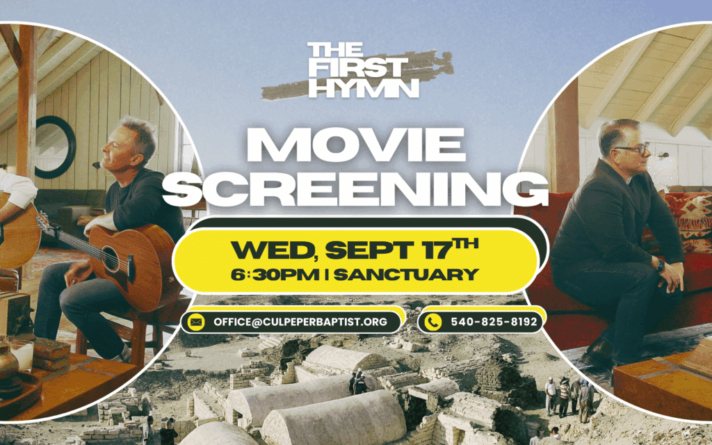 The First Hymn EVENTS